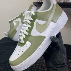 Nike Air Force 1 Custom Avocado
